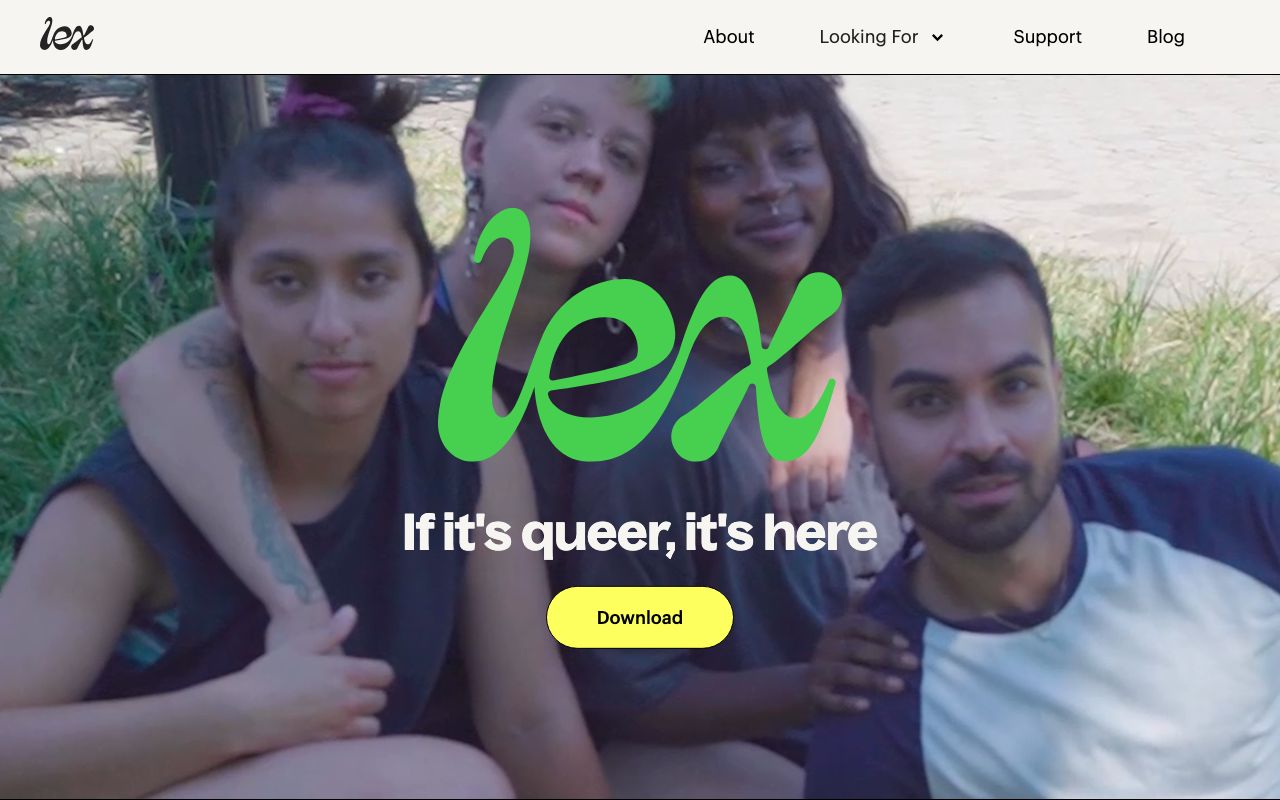 Lex homepage
